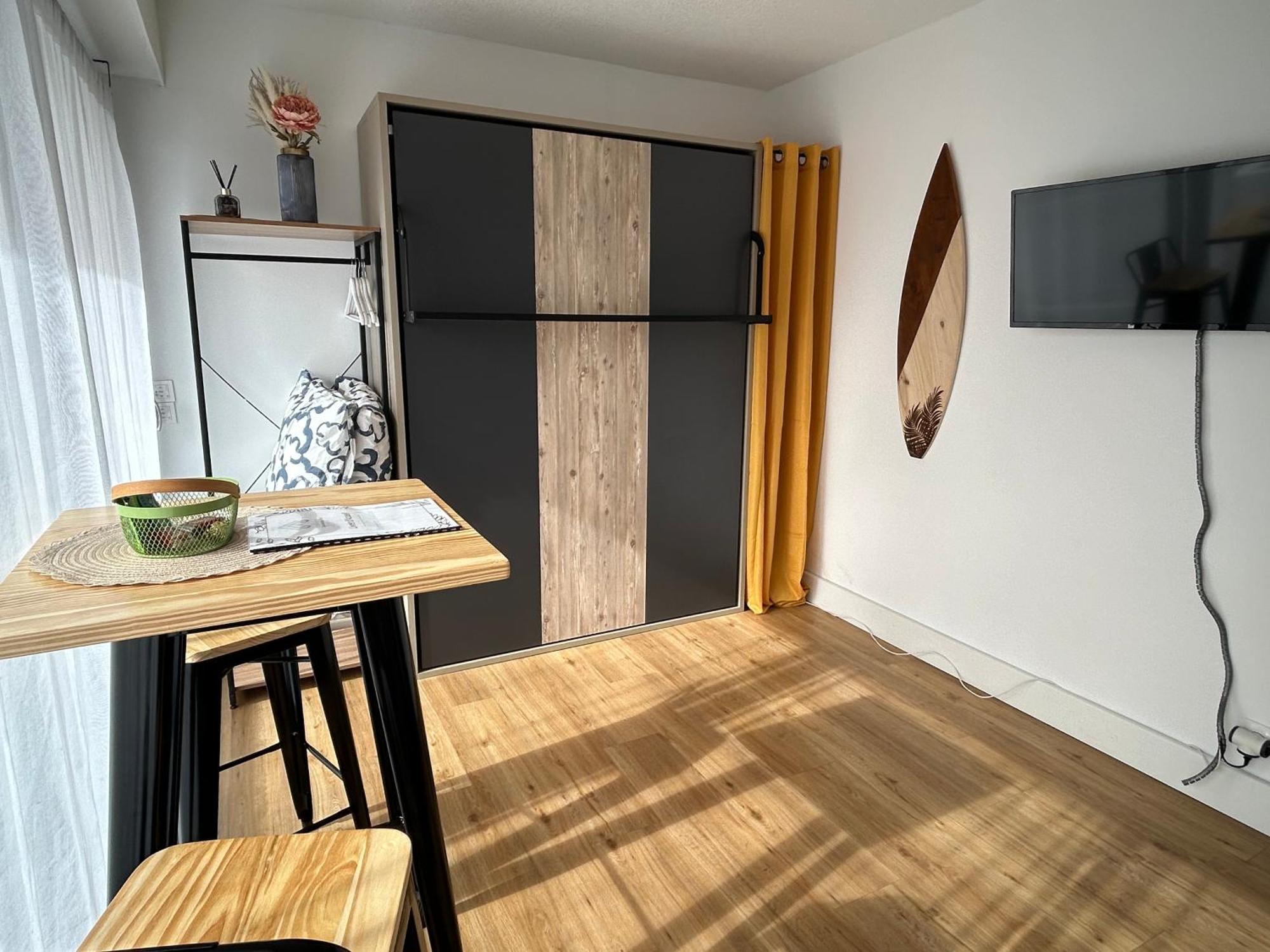 Cosy Studio Avec Vue Sur L'Ocean Lacanau Bagian luar foto